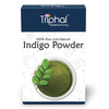Triphal Indigo Powder for Natural Hair Coloring - Chemical-Free and Plant-Based Solution