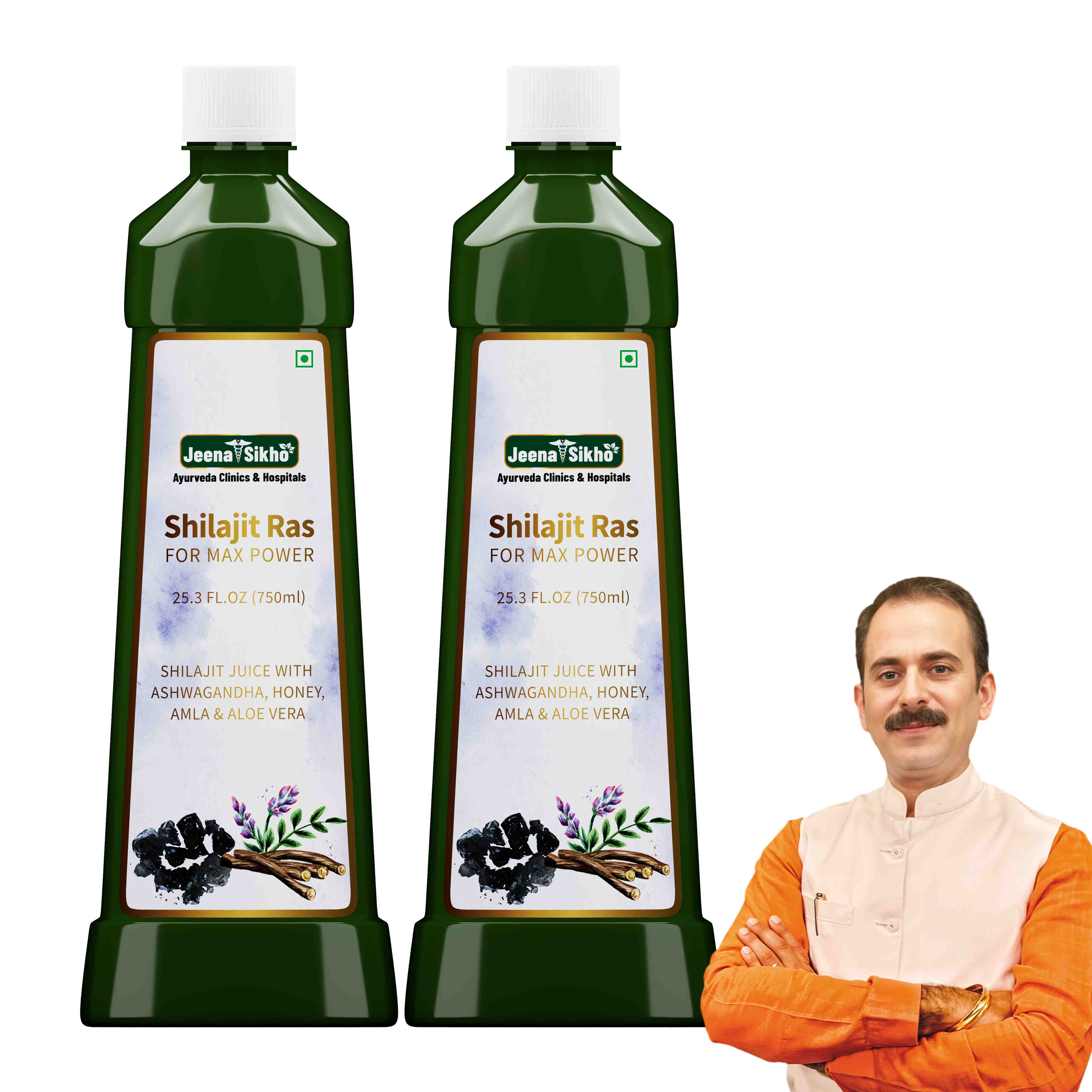 Jeena Sikho Shilajit Ras For Max Power Juice - 750 ml