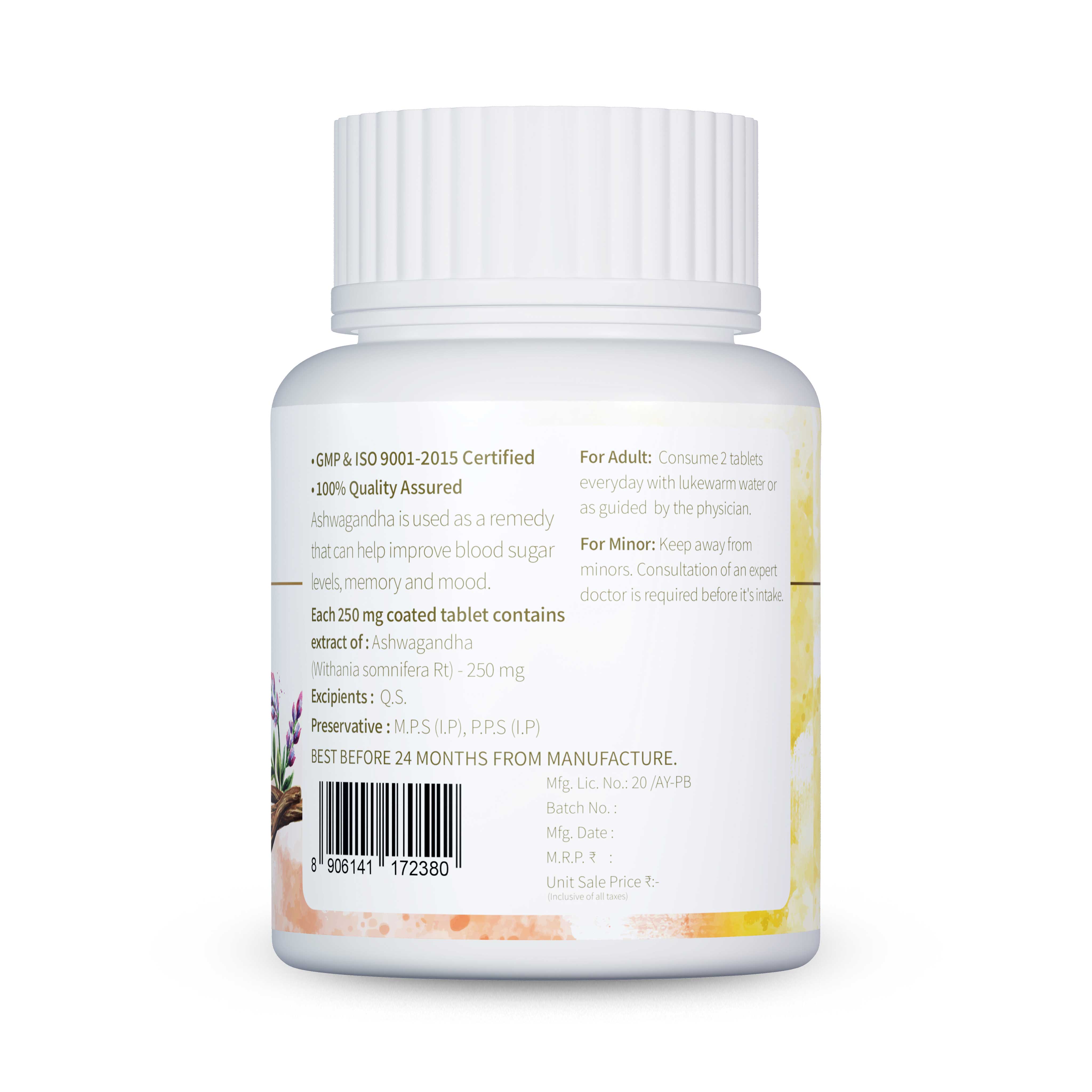 Jeena Sikho Ashwagandha Tablet - 60 Tablets