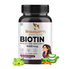 Prasatti Herbal Organic Plant Based Biotin for Glowing Hair and Skin | 90 Veg Caps