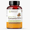 Rooted Curcumin (95%) Reishi & Black pepper Extract -  60 Veg Capsules
