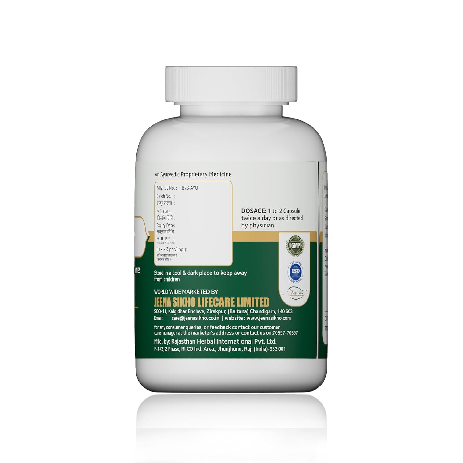 Jeena Sikho JS-Femitone/ Female Wellness Capsules - 60 Caps – AyushKart
