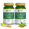 Pure Nutrition Naturals Testoboost testosterone booster supplement - 60 tabs (Pack of 2)