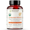 Rooted Actives Cordyceps Mushroom Extract - 500 mg - 60 caps