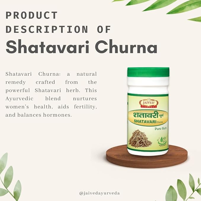 Jaived Ayurveda Safed Musli Churna | Boosts Strength, Stamina, Energy, and Immunity - 100 Gms