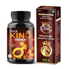 Max Ayurveda King Premium Capsules & King Power Herbal Ayurvedic Massage Oil for Men - Combo - 60 Capsules + 1 Oil Bottle - 20 ml