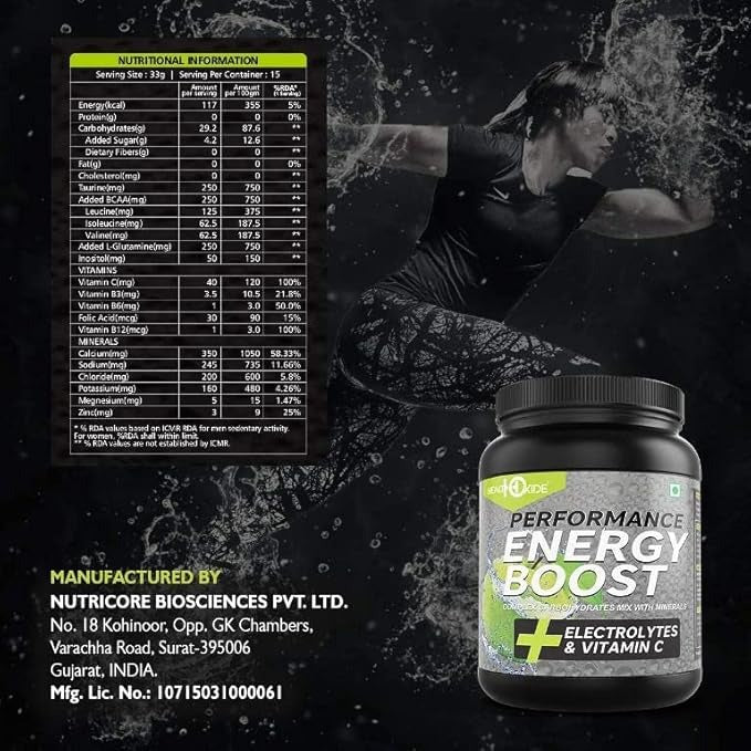 Extra Boost Performance Enhancer Healthoxide Extra power Advance Performance Energy Boost Powder Green ...