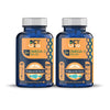 Diet Gear Omega 3 Fish Oil Softgel Capsules 1000 mg Triglyceride Form (Pack of 2) - 60 Tab Each
