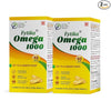 Fytika Omega 3 Fish Oil 1000mg for Heart, Eye, Skin, Brain, Joint & Muscle Support - 60 Capsules - Pack of 2