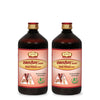 Jaived Ayurveda Raktroga Asav | Herbal Blood Purifier, Detoxifies & Improves Skin Health | 450 Ml | Pack of 2