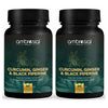 Ambrosial Herbals Curcumin Ginger & Black Piperine Pack of 2-120 Cap