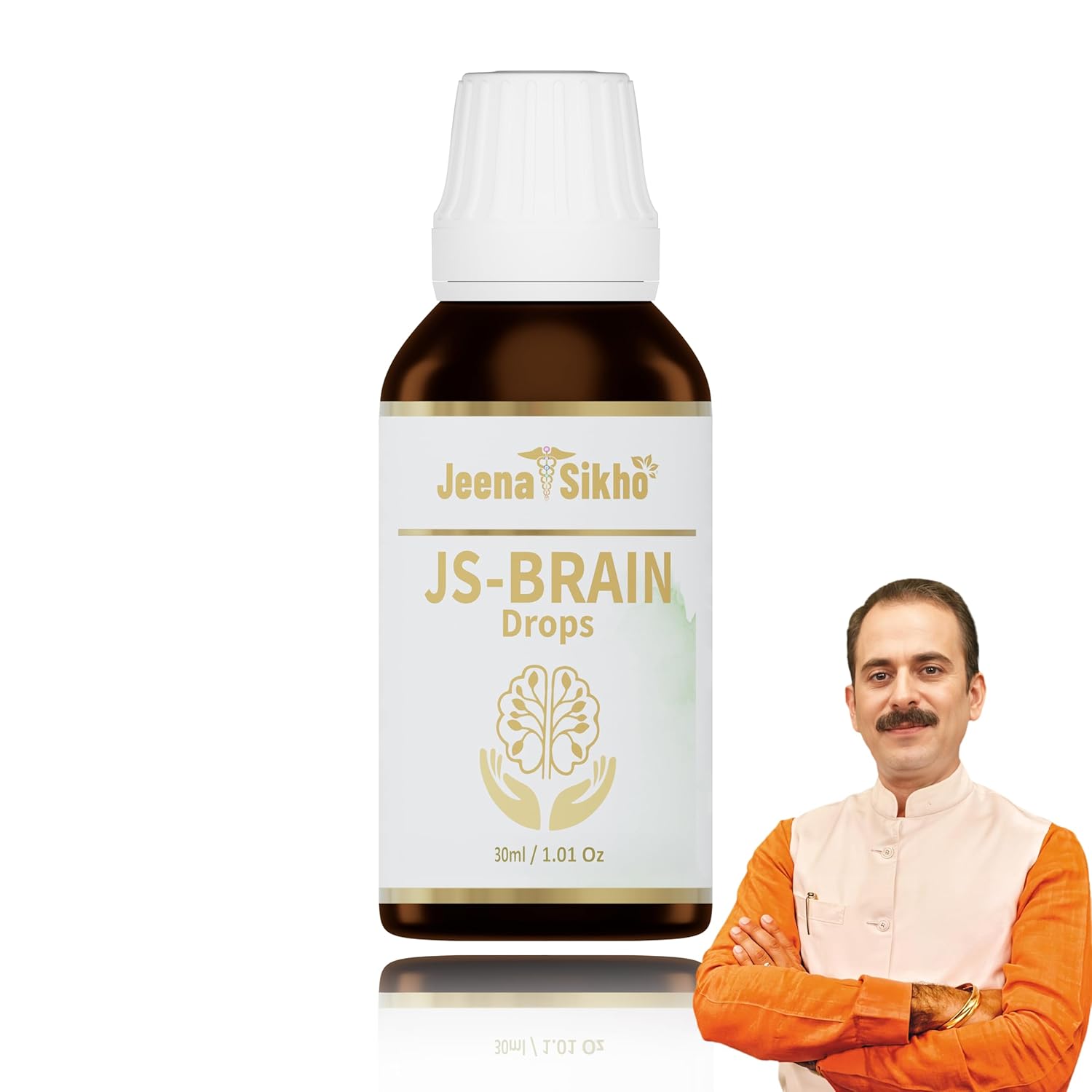 Jeena Sikho Brain Drop | Ayurvedic Brain Booster Drops - 30 Ml – AyushKart