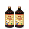 Jaived Ayurveda Punarnavarist Detox Liver, Reduce Swelling - 450 ml ( Pack of 2)