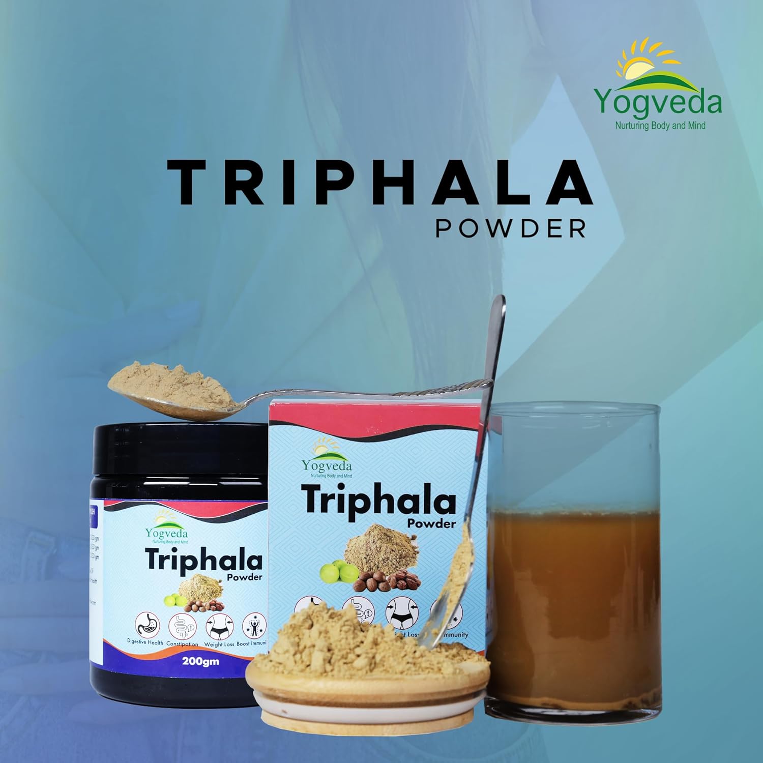Yogveda Organic Triphala Powder - 200 gms