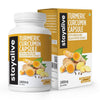 StayAlive Turmeric Capsules 2400mg Curcuminoids w Ginger & Black Pepper - 120 caps