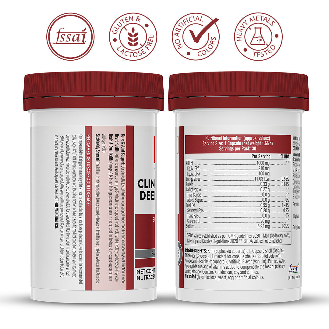 Swisse Superba boost Clinical Strength Deep Sea Krill Oil - 30 Capsule ...