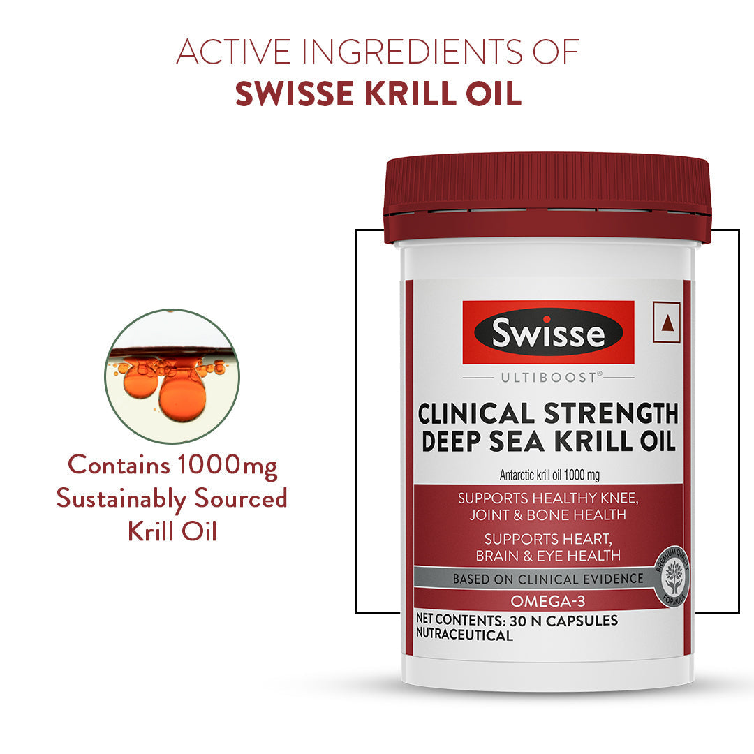Swisse Superba boost Clinical Strength Deep Sea Krill Oil - 30 Capsule ...