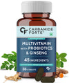 Carbamide Forte Multivitamin Tablets  for Men and Women with Probiotics Supplement - 30 Veg Tablets