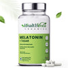 Health Veda Organics Melatonin Capsules 10mg For Healthy Sleep Cycle - 60 tabs