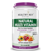 HealthyHey Natural Multivitamin from Natural Ingredients & Patented Vitamin B - 30 Veg. Capsules