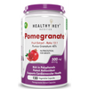 HealthyHey Pomegranate Fruit Extract - 120 Vegetable Capsules