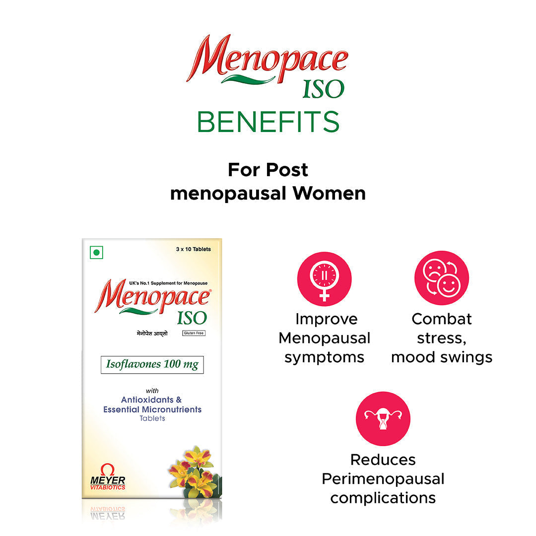 Vitabiotics Menopace ISO - 30 tabs – AyushKart
