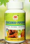 Guru Prasadam Curcumin + Piperine - 60 Tablets