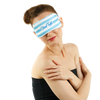 Power Gummies Striped Sleeping Eye Mask For Sound Sleep