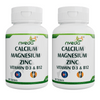 Nveda Calcium, Magnesium, Zinc - 60 Tabs (Pack of 2)