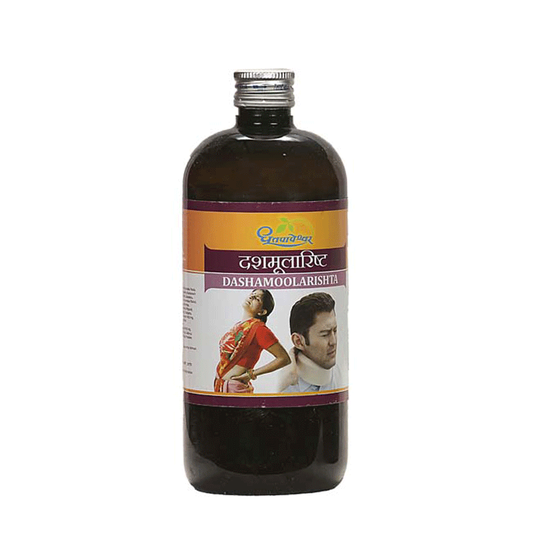 Dashamola Rista Dhootapapeshwar Dashmoolarishta - 450 ml – AyushKart