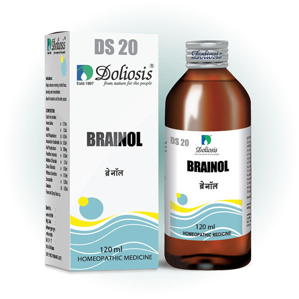 Doliosis Brainol Syrup - 120 ml – AyushKart