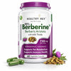Healthyhey Berberis Berberine 95% with Milk Thistle - 60 Vegetable Capsules