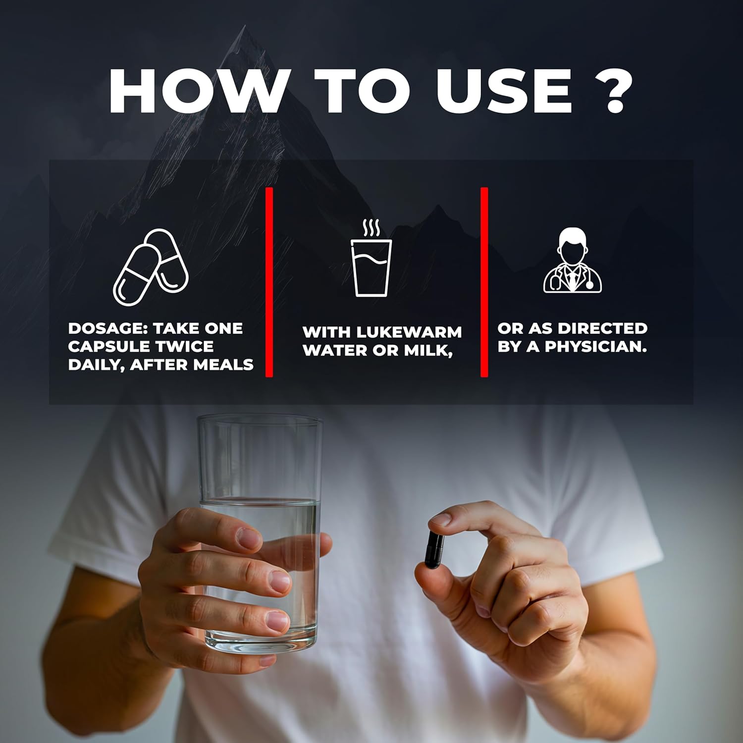 Jeena Sikho Pure Shilajit - 60 Capsules