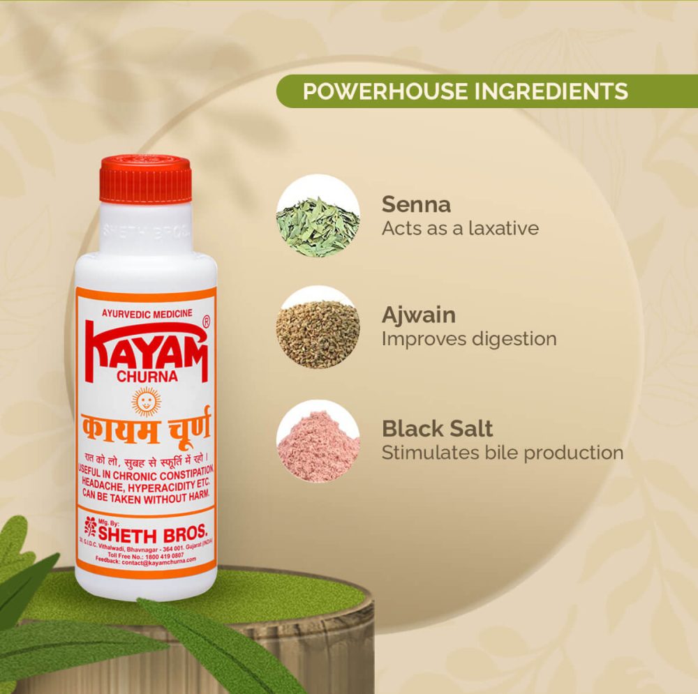 Kayam Packet Sheth Brothers Kayam Churan – AyushKart